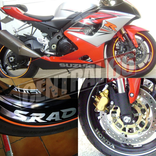 Adesivo Interno De Roda Escrita Garinni Gr150t3 Roda