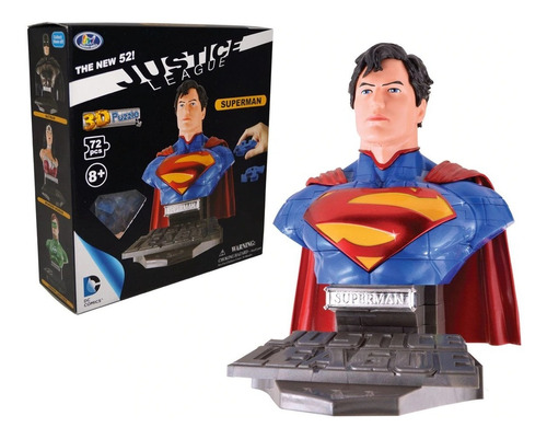 Rompecabezas 3d Superman Dc Kelvin Happy Well