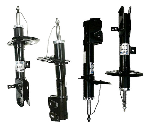 1) Set Amortiguadores Gas Boge Bogas Compass L4 2.4l 07 - 17