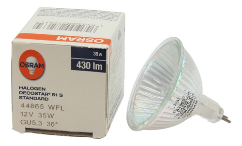 Foco Osram Mr16 Halógeno Decostar 35w 12v Wfl 44865