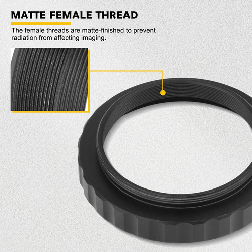 Adaptador De Filtro Hembra A Macho Para Telescopio 2 Pulgada 0 Mm 0 Mm