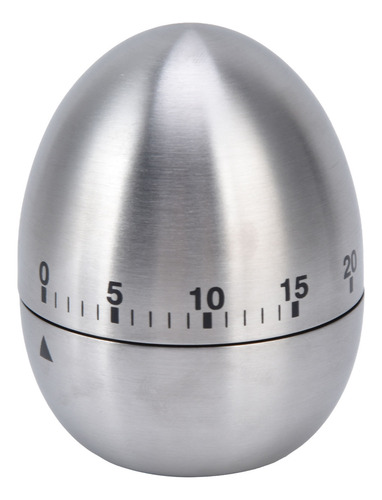 Temporizador Mecánico Egg Kitchen De Acero Inoxidable