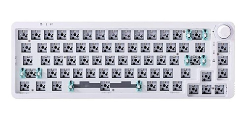 Gk Gamakay Lk67 - Teclado Mecánico Modular De 65% Rgb, Int.