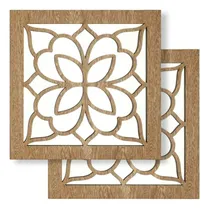 Comprar Espejos Cuadrados Rústicos 12 Pulgadas Para Decoración - Est