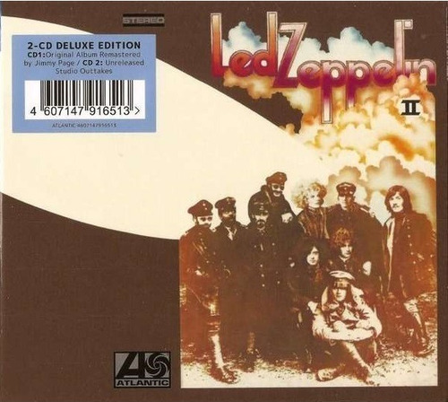 Cd Doble Led Zeppelin / 2 Deluxe Edition (1969) Europeo 