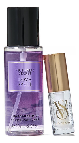 Victoria Secret Set Body Splash Anda Gloss