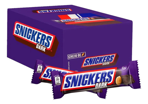 Chocolate Snickers Dark Display 20x42g