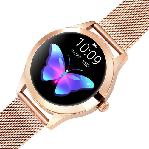 Imagen 2 de 10 de Kingwear Kw10 Reloj Inteligente Deportivo Ip68 Para Mujer