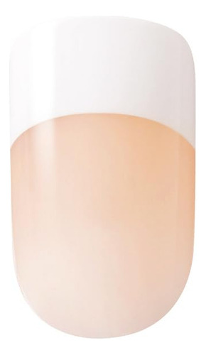 Unhas Francesas De Acrílico Kiss Salon 28 Peças Rumour Mill