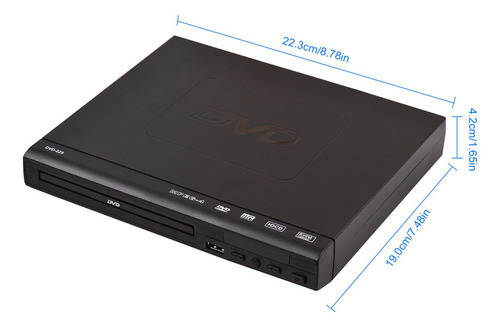 P Reproductor De Dvd Doméstico Dvd-225 Reproductor De