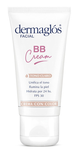 Dermaglos Facial Crema Bb Cream Tono Claro Fps 30 50g