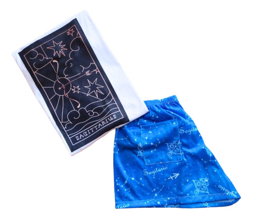 Pijamas Estampado De Sagitario Signo Del Zodiaco