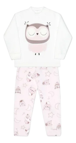 Pijama Infantil Dedeka Pijama Soft Brilha No Escuro Menina 