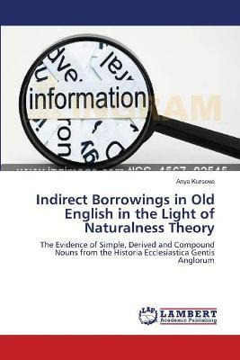 Libro Indirect Borrowings In Old English In The Light Of ...