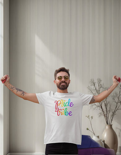 Playera Mes Del Orgullo Lgbt Pride Tribe