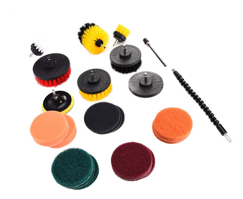 Drillbrush Attachment, 24 Piezas, Cepillos Eléctricos