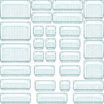 Comprar Organizadores De Ropa Interior Juego De 25 Cajones Plástico