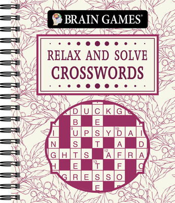 Libro Brain Games - Relax And Solve: Crosswords (toile) -...