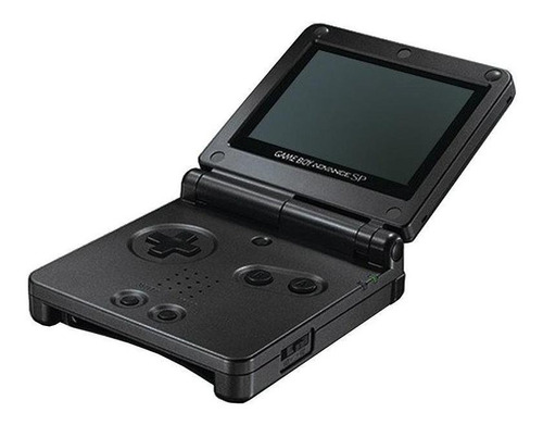 Nintendo Game Boy Advance SP Standard color  negro onyx