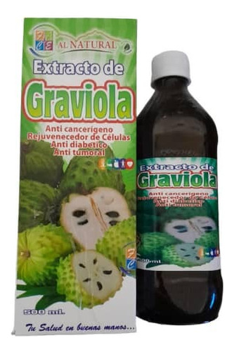 Graviola X 500 Ml Extracto O Jarabe Suplemento 