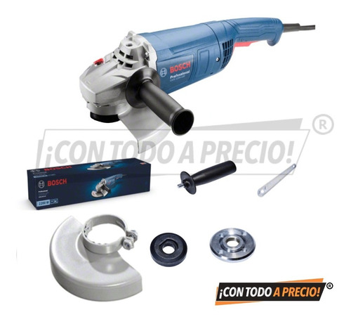 Esmeriladora Angular 9 PuLG Bosch Gws 2200-230 2200w