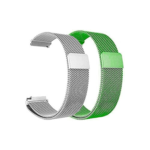 2 Pack Magnético Banda Compatible Con Apple Watch 38mm 40mm