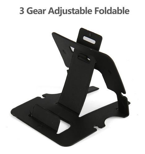 Soporte De Teléfono Plegable: Ajustable En 3 Marchas, Soport