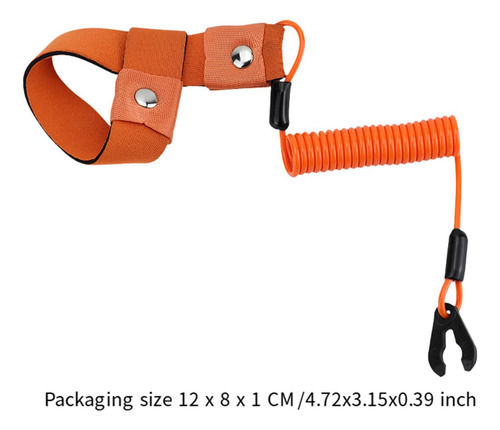 Cordón Para Interruptor De Apagado De Barco, Naranja