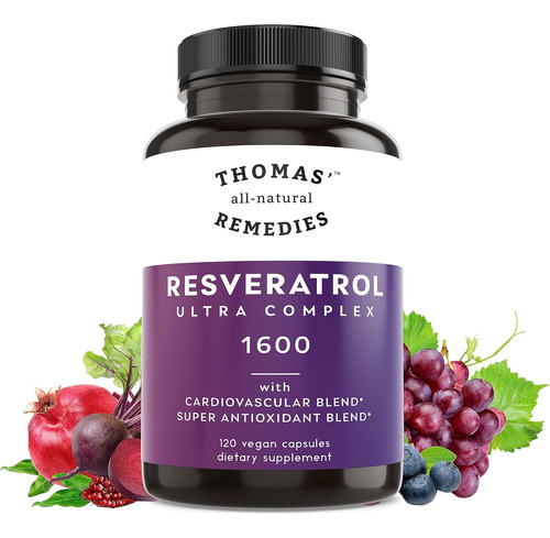 Suplemento Remedies Resveratrol 16 - Unidad a $2491