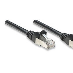 Cable De Red Intellinet 3 Mts 10 Pies Cat6 Utp Negro