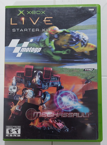 Xbox Starter Kit Mechassault + Moto Gp, Xbox Clásico De Uso 