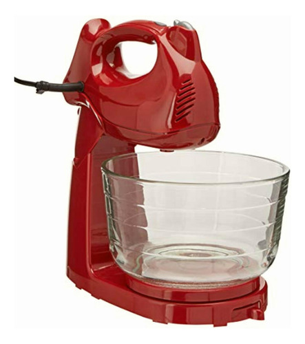 Hamilton Beach Batidora De Pie Rojo 6 Velocidades