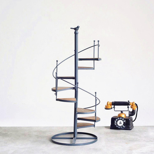 Soporte For Plantas En Espiral, Organizador De Macetas,