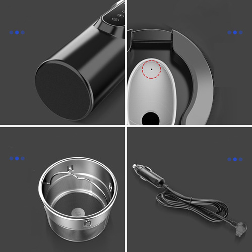 Imagen 6 de 8 de Vaso De Agua Calentada Para Vehículos, Hervidor Eléctrico, C