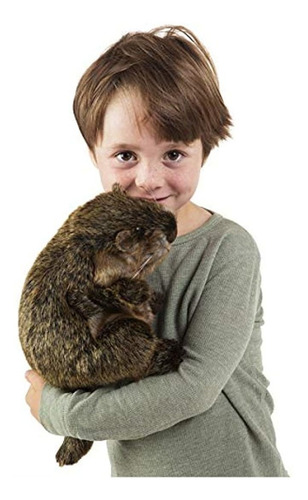 Imagen 3 de 3 de Marioneta De Mano De Marmota Color Marron, Marca Pyle