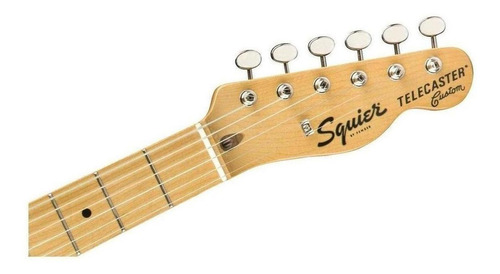 Guitarra elétrica Squier by Fender Classic Vibe '70s Telecaster Custom de choupo 3-color sunburst poliuretano brilhante com diapasão de bordo