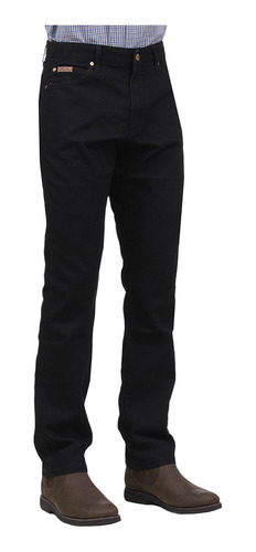 Calça Jeans Masculina Preta Regular Wrangler 33963