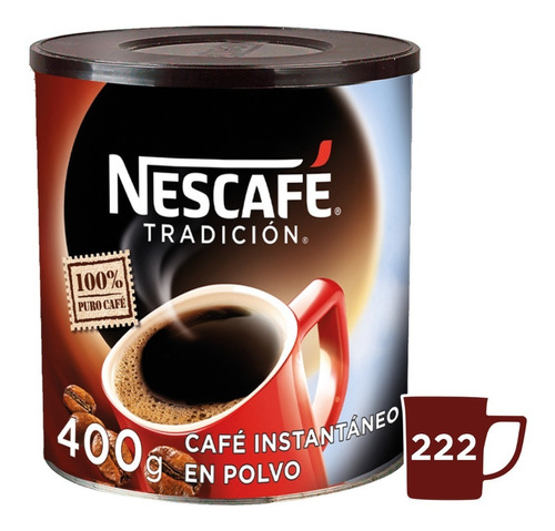 Imagen 1 de 5 de Café Nescafé® Tradición Tarro 400g