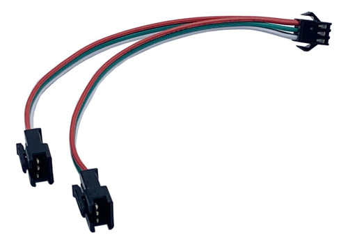 Splitter 3pin Sm 1 A 2 Conector Jst Para Tira Led 5 Pcs