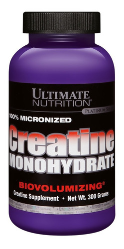 Creatina Ultimate Nutrition 300g Micronizada - Importado 