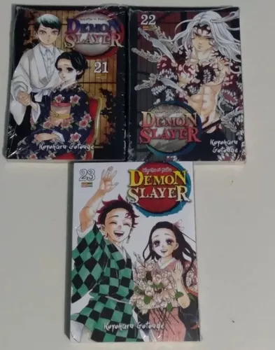 Demon Slayer Kimetsu No Yaiba Vol. 1 Ao 23 Coleção Completa