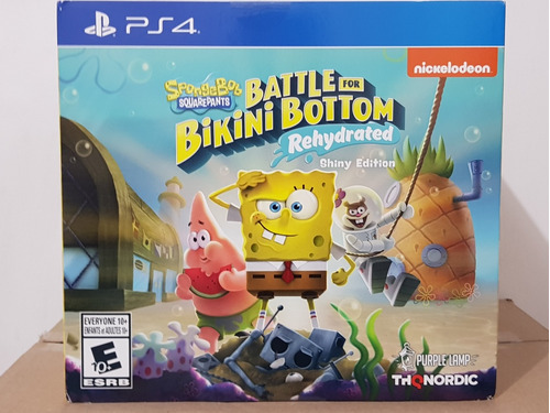 Spongebob Squarepants Battle For Bikini Bottom Shiny Edition