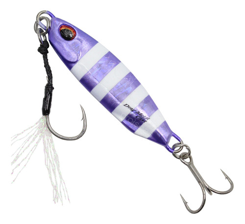 Isca Artificial Micro Jig Duo Drag Metal Cast 15g 5cm Cor Purple Zebra Glow - Pjaz142