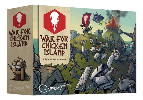 War For Chicken Island - Juego De Mesa - Drago Studios