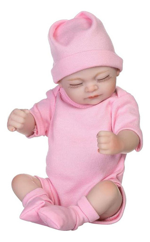 26 Cm Suave Silicona Bebé Recién Nacido Bebé Muñeca En