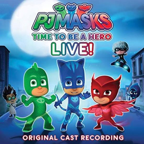 Pj Masks Time To Be A Hero (original Cast Recording) Usa Cd