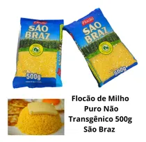 Comprar Kit C\u002F 12 Flocão De Milho Puro Não Transgênico 500g São Braz
