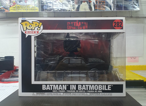 Funko Pop Batman In Batmobile #282 Dc Batimovil (Usado)
