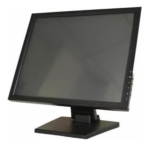 Monitor Lcd Tactil Touchscreen Ocom 15.1'' Para Pos 60hz Vga Color Negro