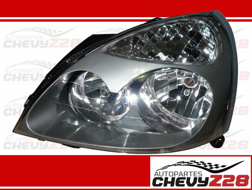 Faro Izquierdo Para Renault Clio O Symbol (fondo Gris)